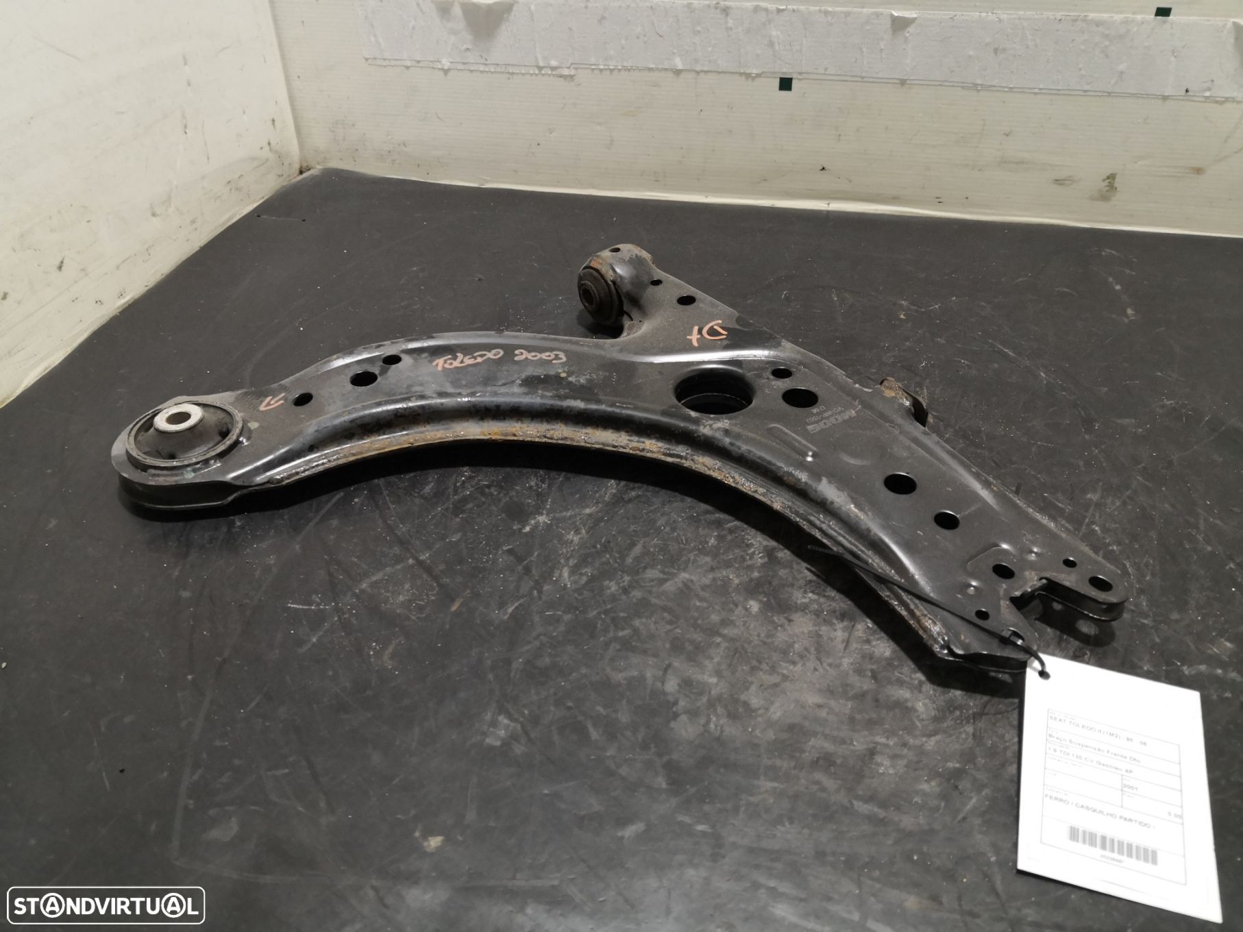 Braço Suspensão Frente Dto Seat Toledo Ii (1M2) - 1