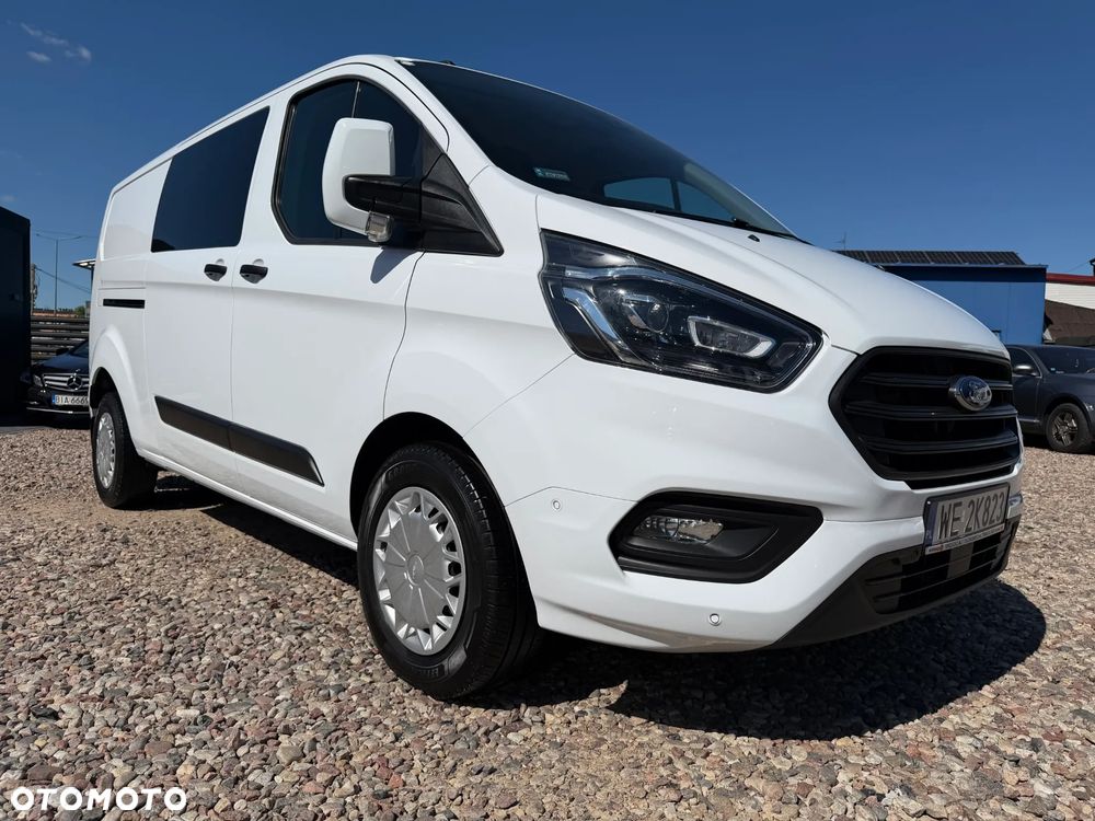 Ford TRANSIT CUSTOM 320L AUTOMAT, DOKA KOMFORT MODEL L2H1 Long Cięż. 5cio osobowy, SILNIK 2.0EcoBlue 170KM Euro-6, DUŻA ŁADOWNOŚĆ 1009kg DMC 3200kg Hak 1850kg ZABUDOWA PAKI! Fabryczna Instalacja 230V, Tempomat aktywny, Automat parkowania, Podgrzewane fotele, Niski przebieg TYLKO 149tys.km! - 11
