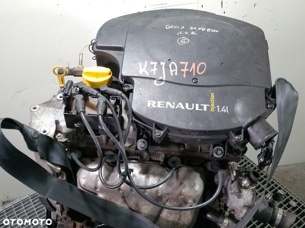 SILNIK DACIA SANDERO I 1.4 8V K7JA710 - 2