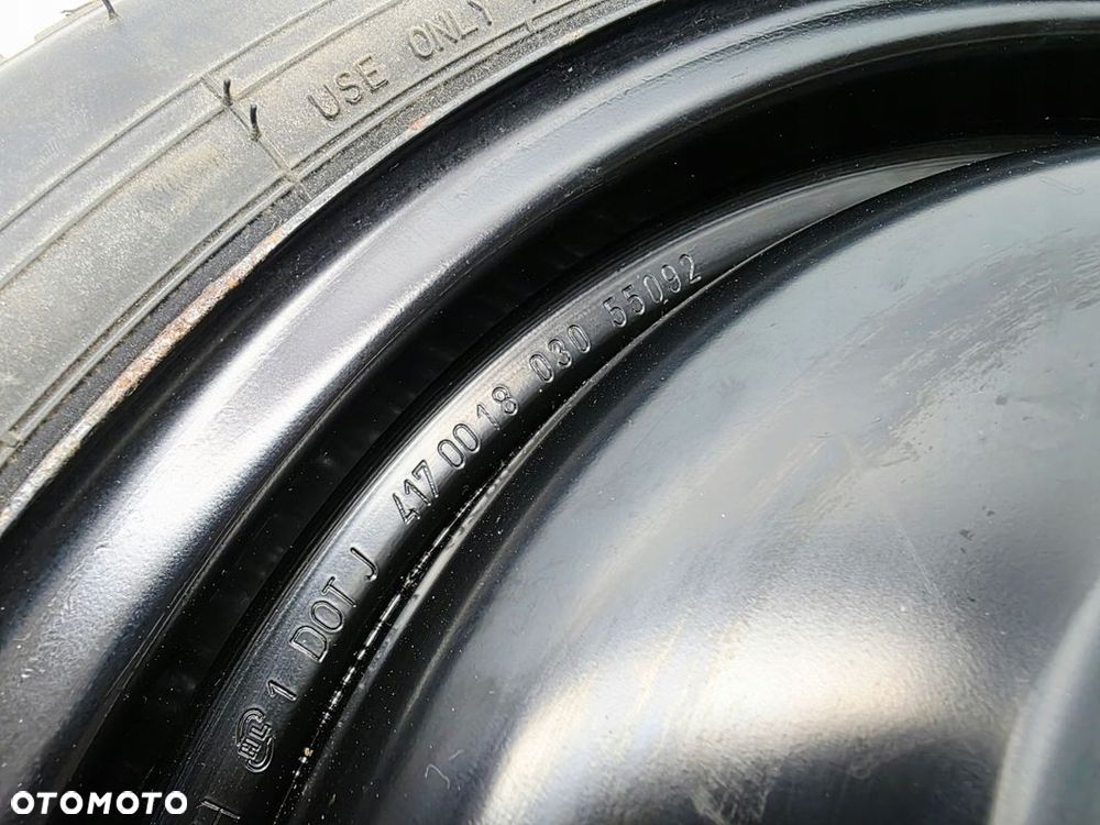 KOŁO DOJAZDOWE DOJAZDÓWKA TOYOTA CAMRY AVENSIS T27 ET35 4TX17FH 4170017 R17 - 5