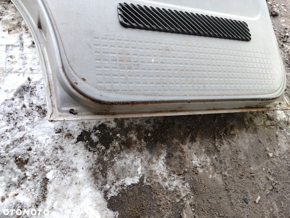 VW T4 DRZWI PRZEDNIE PRAWE SZARE LL7D KOMPLETNE Z LUSTERKIEM - 5