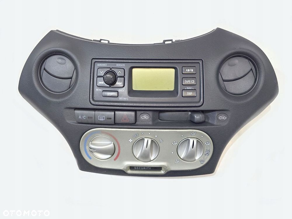 radio wyświetlacz panel toyota yaris i 99-05r 86110-0d040 - 1