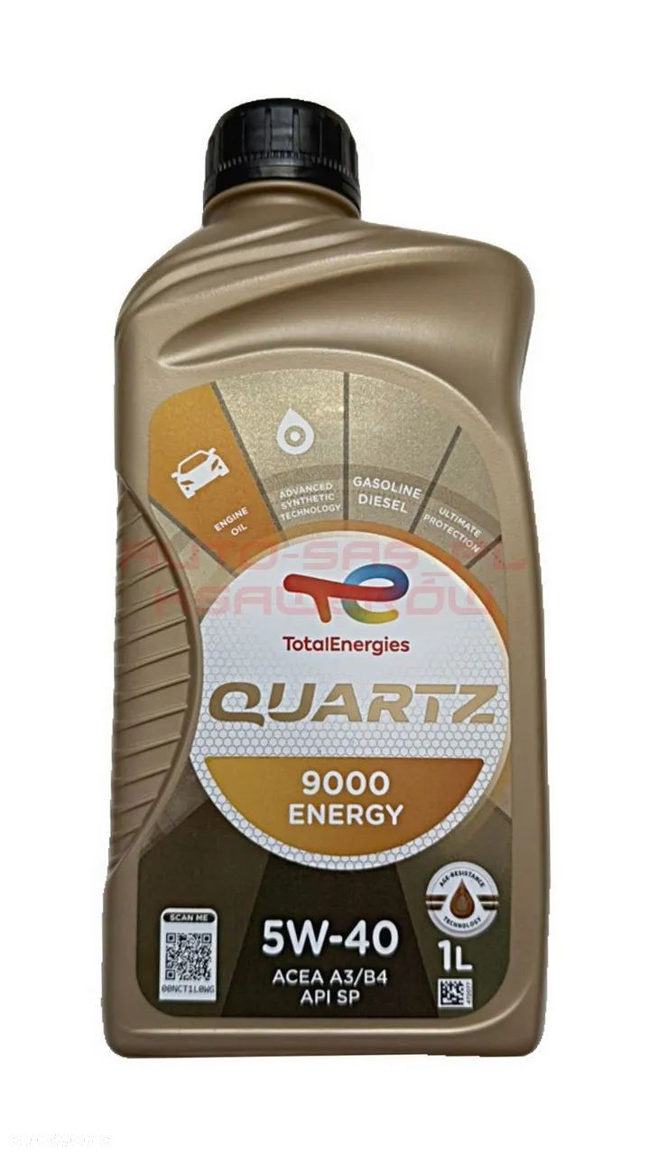 TOTAL QUARTZ 5W40 9000 ENERGY 1L - 1
