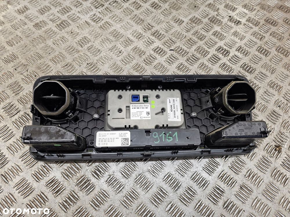 radio wyswietlacz panel radia mercedes sprinter 907 910 a9079001703 - 2