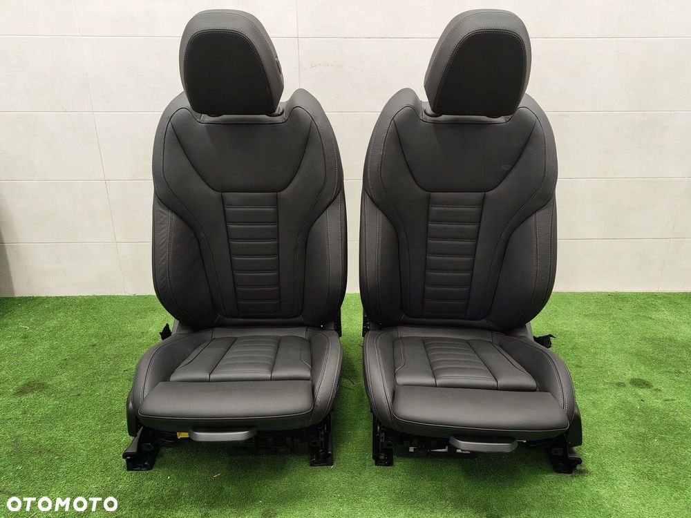 BMW 3 G20 ŚRODEK FOTELE KANAPA TUNEL BOCZKI TAPICERKA SKÓRA - 4