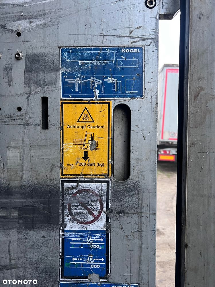 Kögel MEGA / OSIE SAF / ŁADNE PLANDEKI / KOŁO ZAPASOWE / 2016 ROK !! - 31