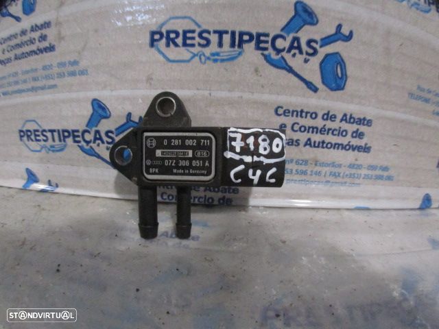 Modulo 0281002711 07Z906051A AUDI A6 4F FASE 1 2006 2.0TDI 140CV 5P AZUL ESCURO Pressão Dos Gases De Escape - 1