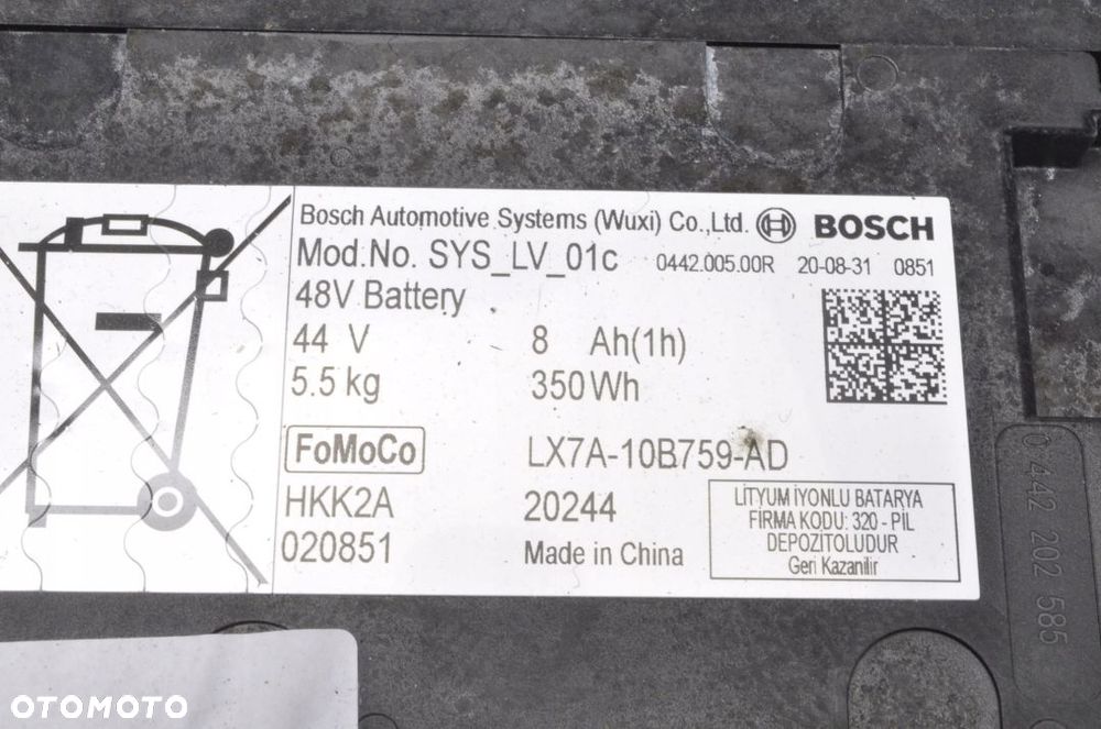 FORD FOCUS MK4 AKUMULATOR BATERIA LX7A-10B759-AD - 2
