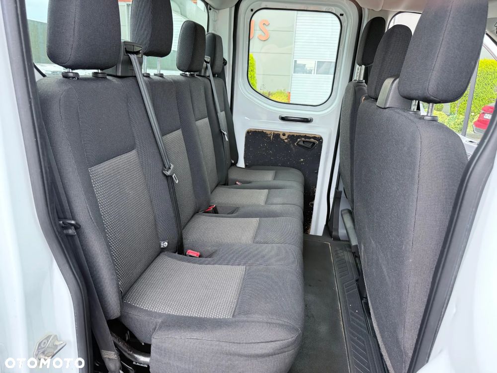 Ford Transit Doka 7-miejsc + Skrzynia  Salon PL Jeden Właściciel - 16