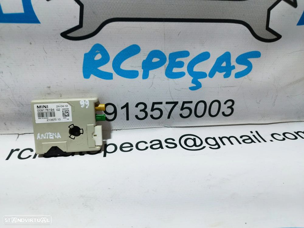 ANTENA AMPLIFICADOR CENTRALINA MODULO COMANDO RADIO AUTORADIO MINI COOPER R56 R55 R57 R58 R59 R60 R61 009176194 - 4