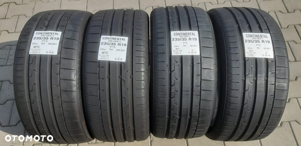 Opony Continental 235 35 R19