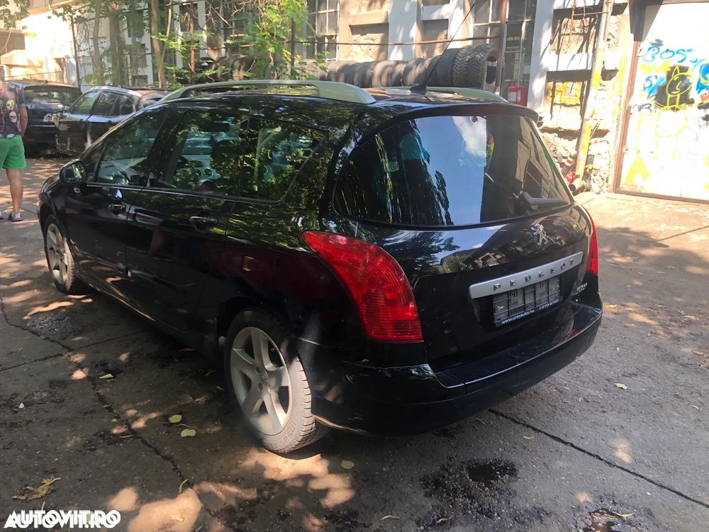 Usa stanga/usa dreapta spate Peugeot 308 SW break negru 2009 - 8