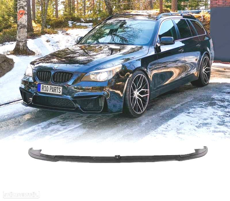 LIP FRONTAL SPOILER PARA-CHOQUES FRONTAL BMW E60 E61 LOOK M4 - 1
