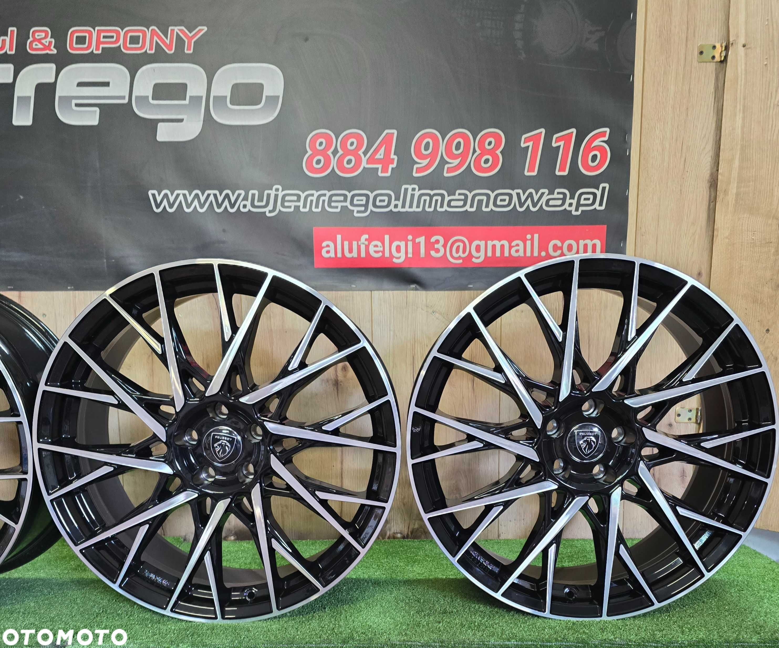 NOWE ALUFELGI PEUGEOT 20x5x108 - 3008,308GT,408,5008,508 - 6