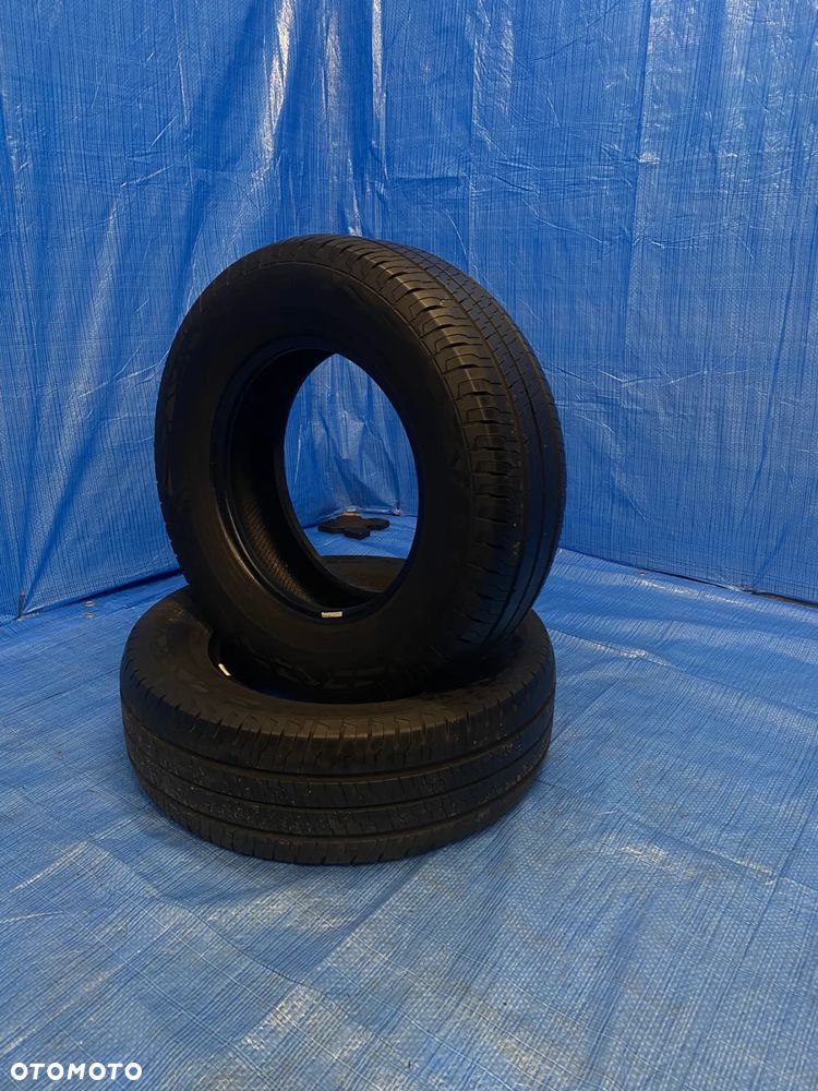 2X OPONY 15 OPONA LATO LETNIE 215/70R15C 109/107S WZMACNIANE  CONTINENTAL VANCONTACT ECO  6,7mm 2020 - 6