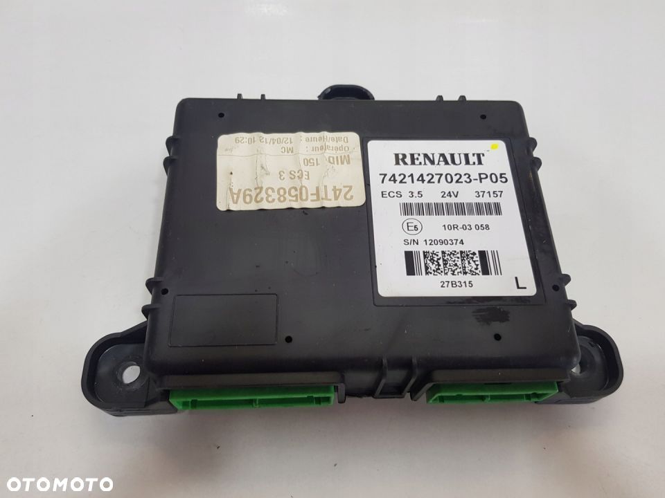 STEROWNIK MODUŁ ECS ZAWIESZENIA PODUSZEK RENAULT DXI 7421427023-P05 - 1