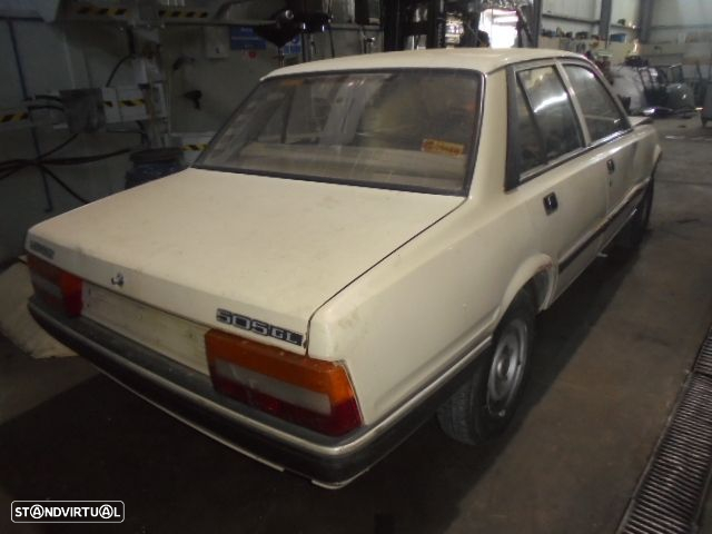 Carro MOT: 105C XM7A PEUGEOT 505 1986 1.8 85CV 4P BRANCO GASOLINA - 3