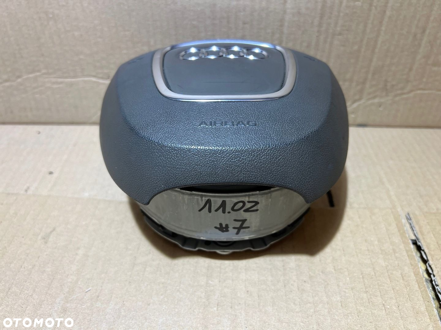 AUDI A5 8T A4 B8 PODUSZKA POWIETRZNA AIRBAG KIEROWCY 3RAM 8K0880201G - 6