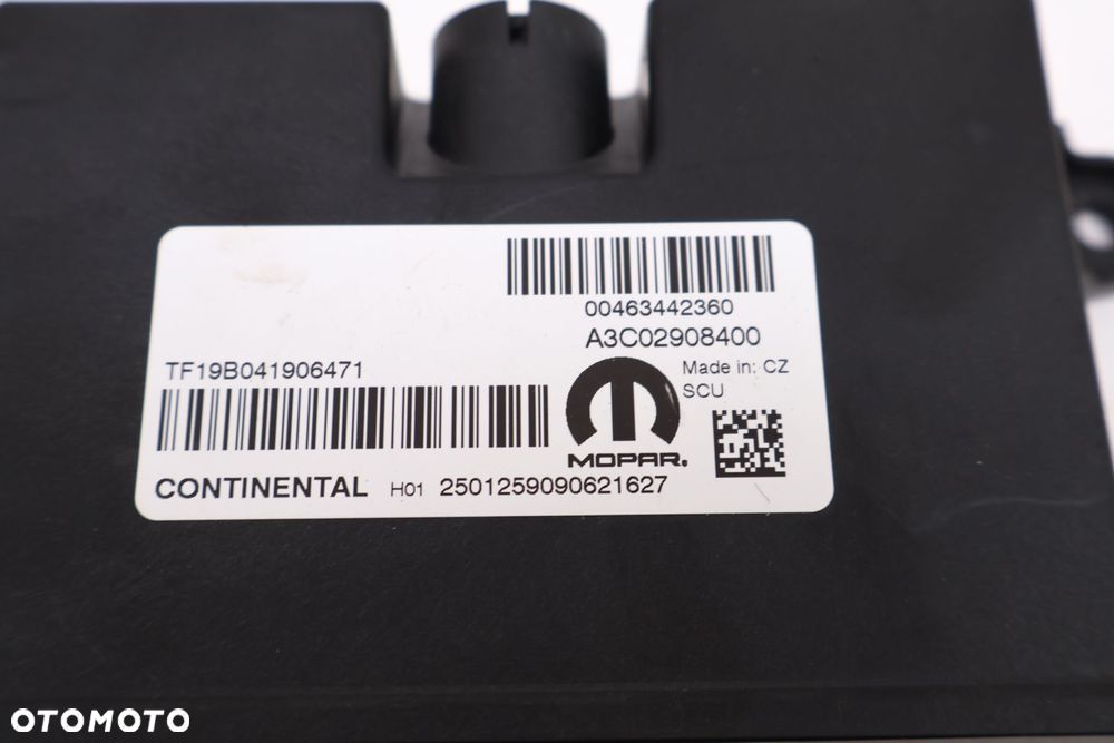 ALFA ROMEO STELVIO SENSOR MODUŁ AIRBAG 463442360, A3C02908400 - 3