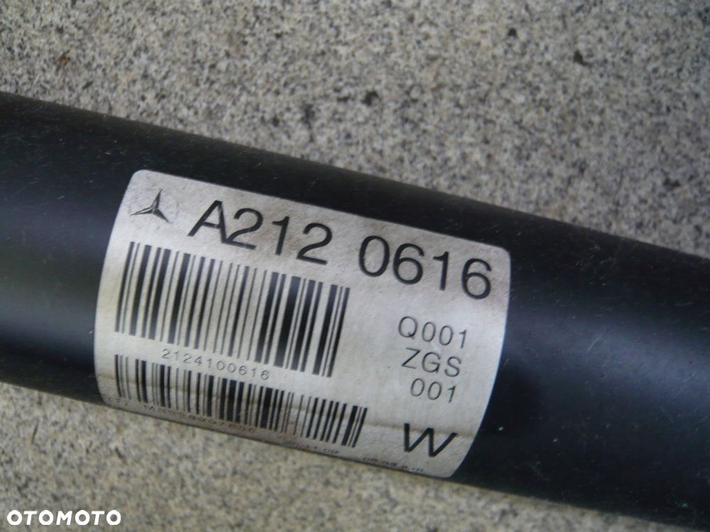 wał napędowy mercedes e klasa w212 a2120616 - 2