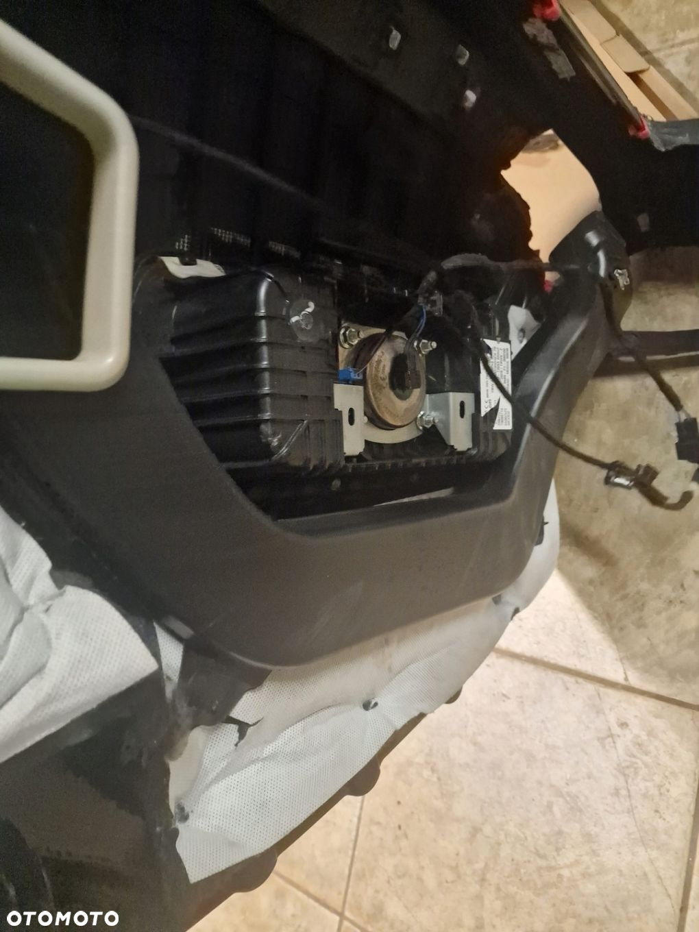 KONSOLA AIRBAG PASY BMW X5 G05 X6 G06 X7 G07 GŁADKA SKÓRA - 5