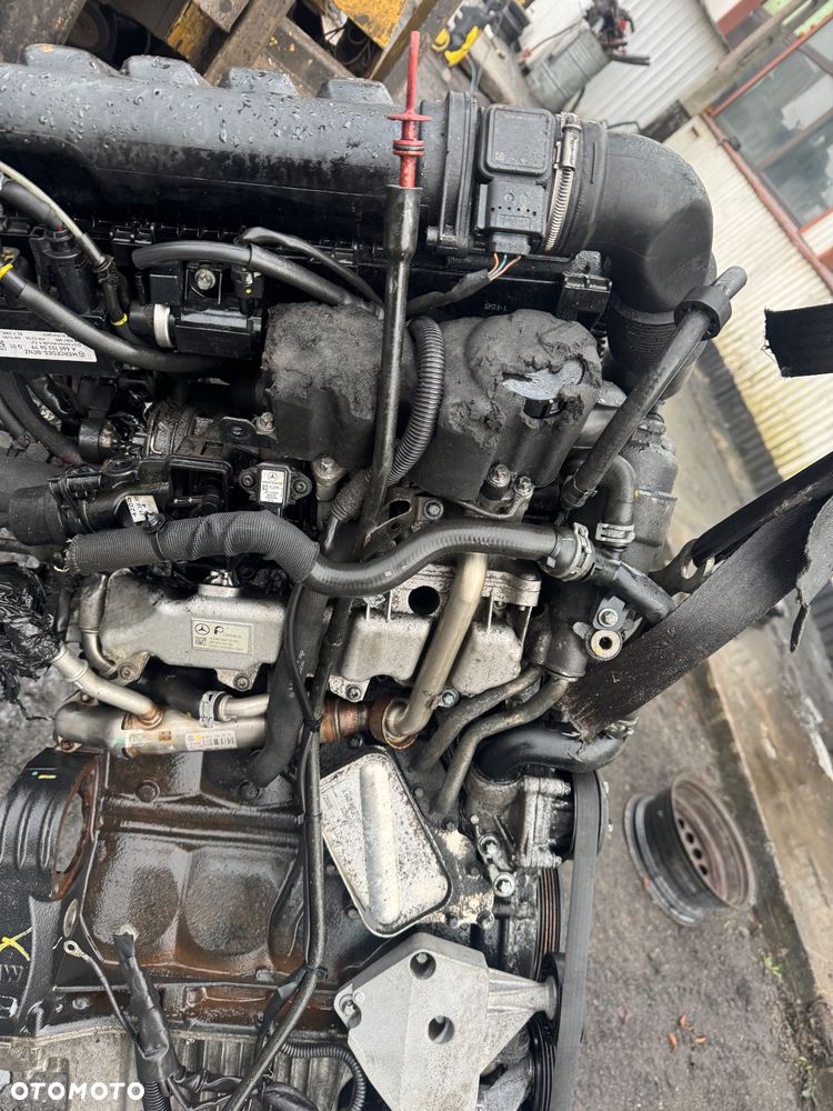 Mercedes a169 silnik kompletny diesel a6400100667 - 4