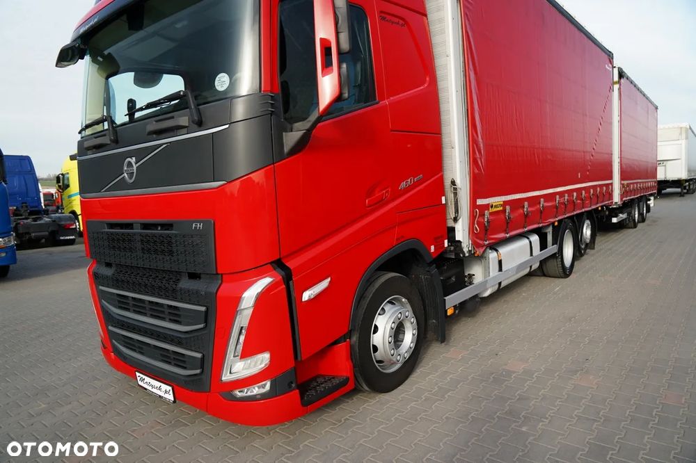 Volvo FH 460 / ZESTAW TANDEM / 120 M3 / PRZEJAZDOWY / I-SAVE / KLIMA POSTOJOWA  / OŚ PODNOSZONA I SKRĘTNA  / 2021 ROK / - 7