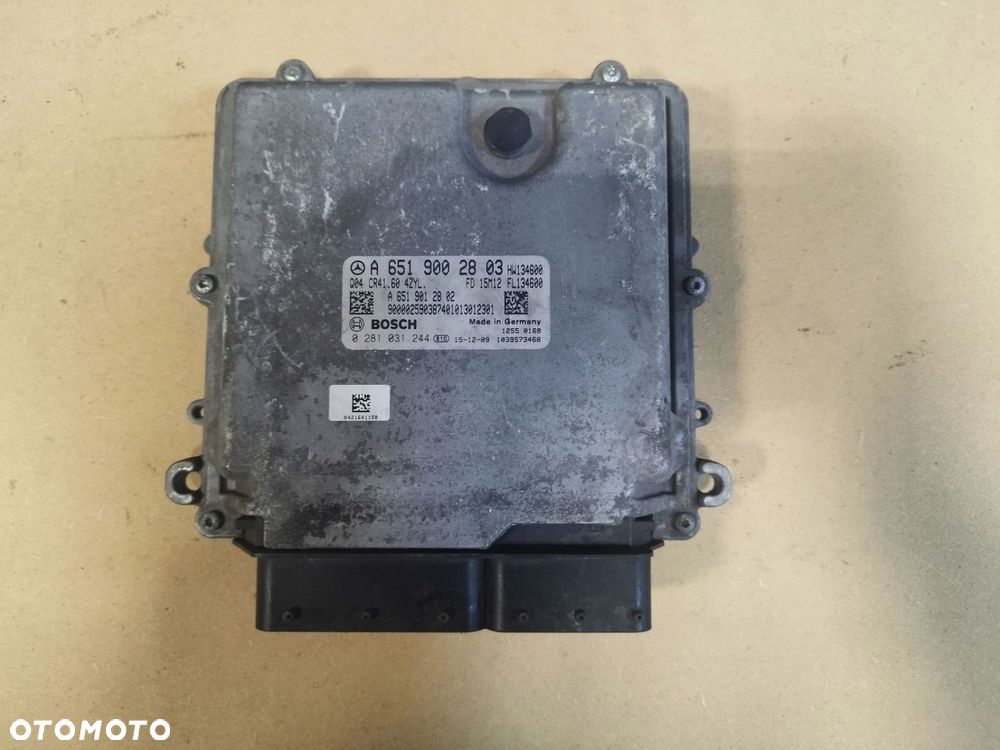 KOMPUTER STEROWNIK SILNIKA VITO 447 2.2 CDI 14R- A6519002803 - 1