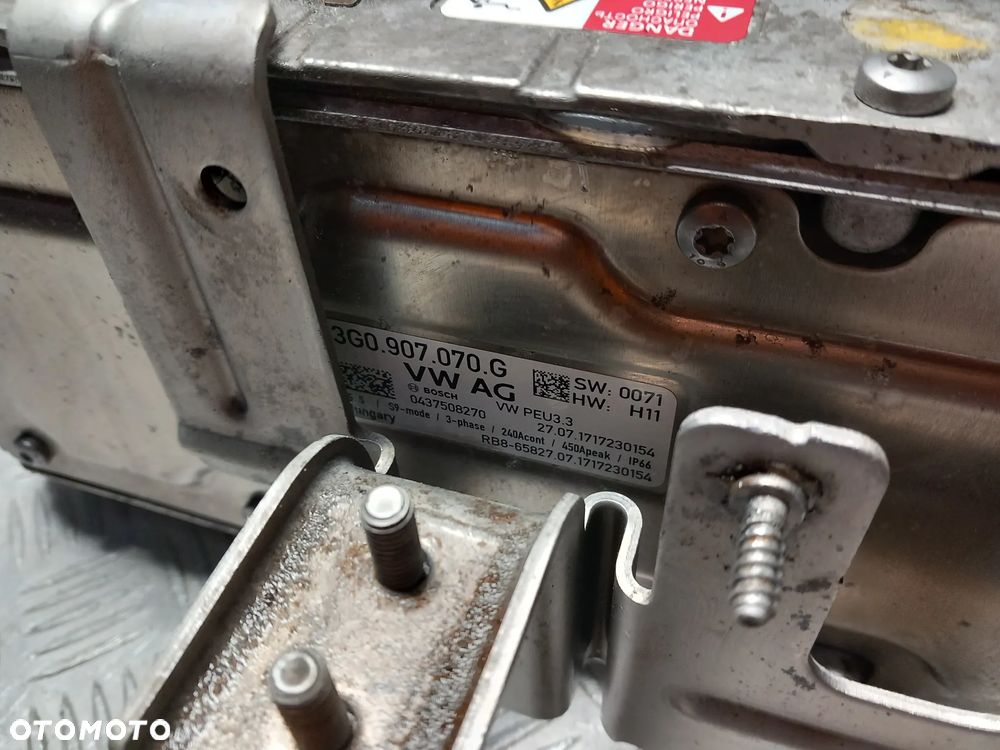 VW PASSAT B8 GTE HYBRID MODUŁ STEROWNIK MOCY NAPĘDU 3G0907070G - 3