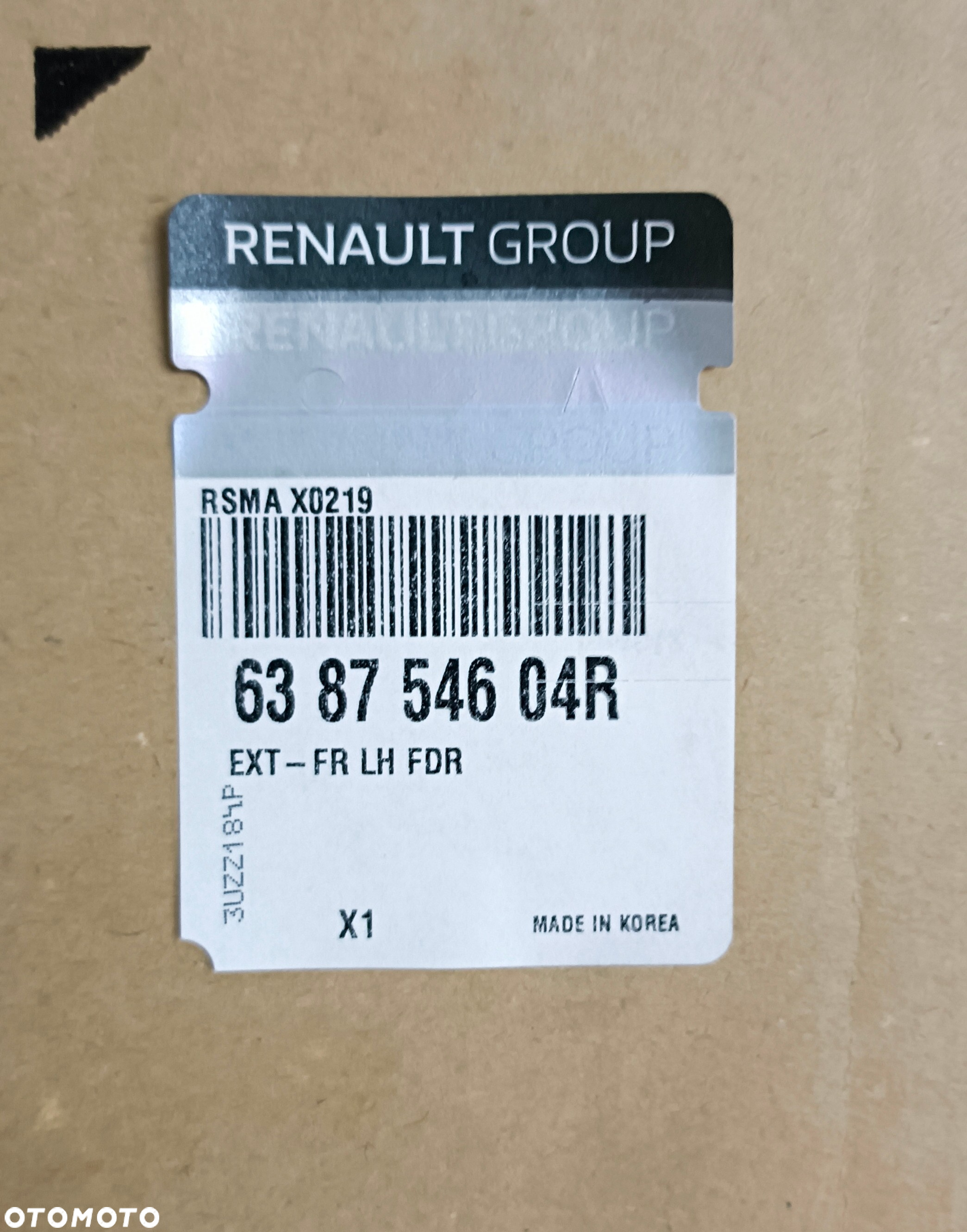 Listwa błotnika lewy przód  Renault Arkana - 3