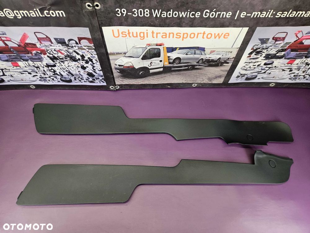 Tunel Podłokietnik Skóra Stelaż Osłona Zapalniczka Schowek Indigo Europa AUDI A6 C6 - 15