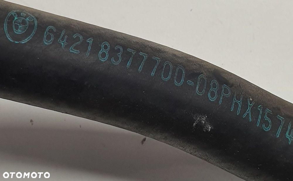 WĄŻ RURA PRZEWÓD WODY BMW 7 E65 8377700 - 4