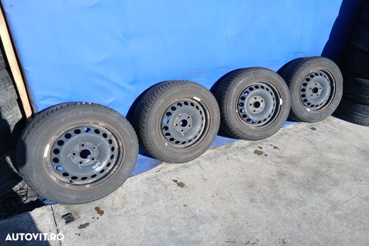 Jante tabla cu anvelope 15 - set 1K0601027C 195/65 R15 6JX15H2 ET47 1 - 3