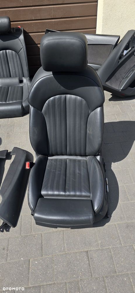 Fotele kanapy Audi A6 C7 lift S-Line skóra elektryczne - 2