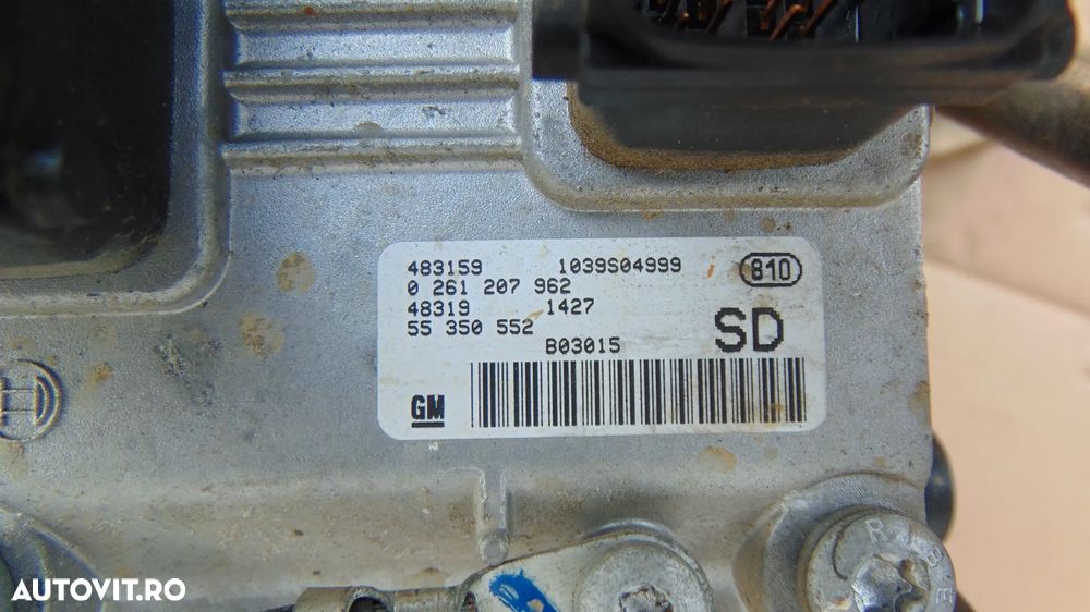 Galerie admisie,clapeta acceleratie,calculator motor ECU,opel corsa C 1.2. benzina Z12 XEP - 6