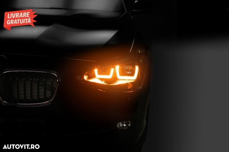 Faruri Osram LED DRL BMW 1 Series F20 F21 (06.2011-03.2015) Crom- livrare gratuita - 13