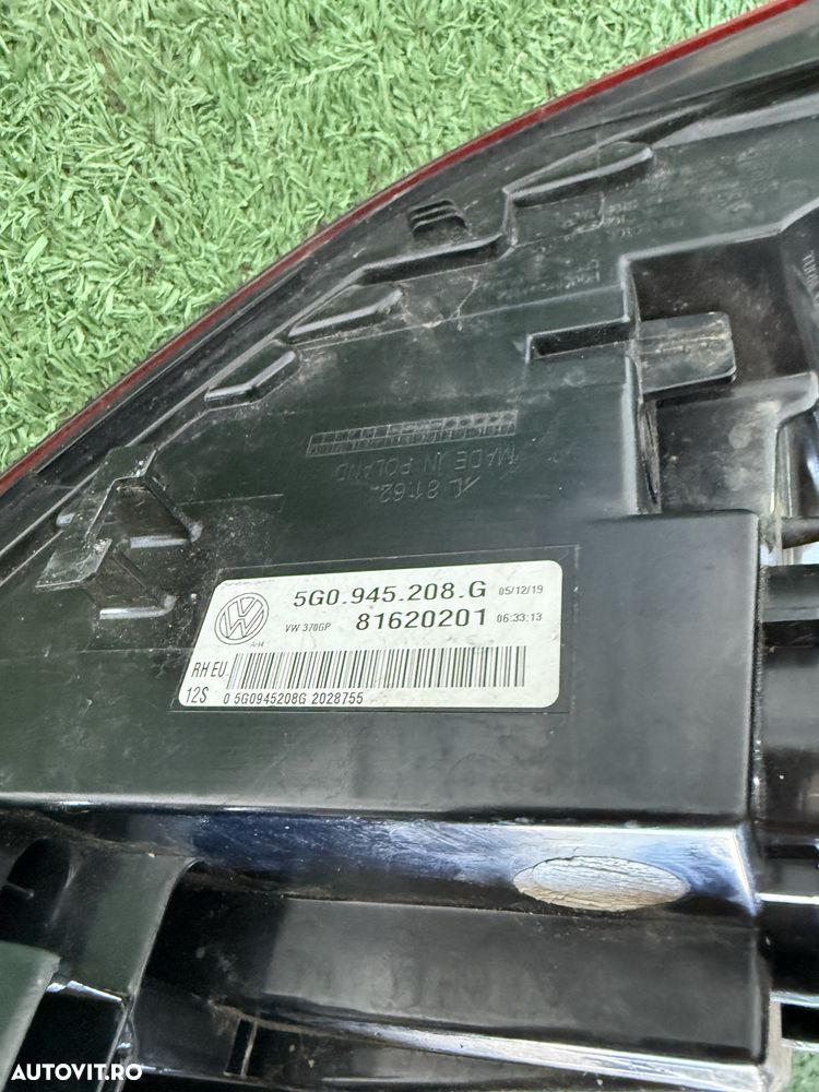 Stop dreapta aripa vw volkswagen golf 7 - 6