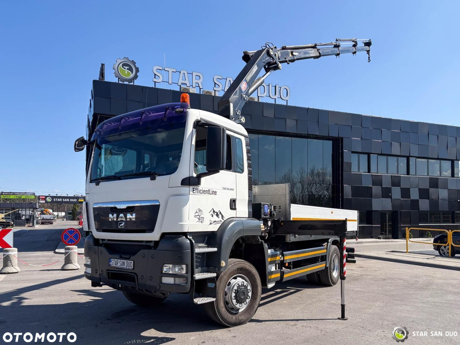MAN TGS 18.360 4x4 HMF 1720 K-4 HDS Żuraw Crane - 3