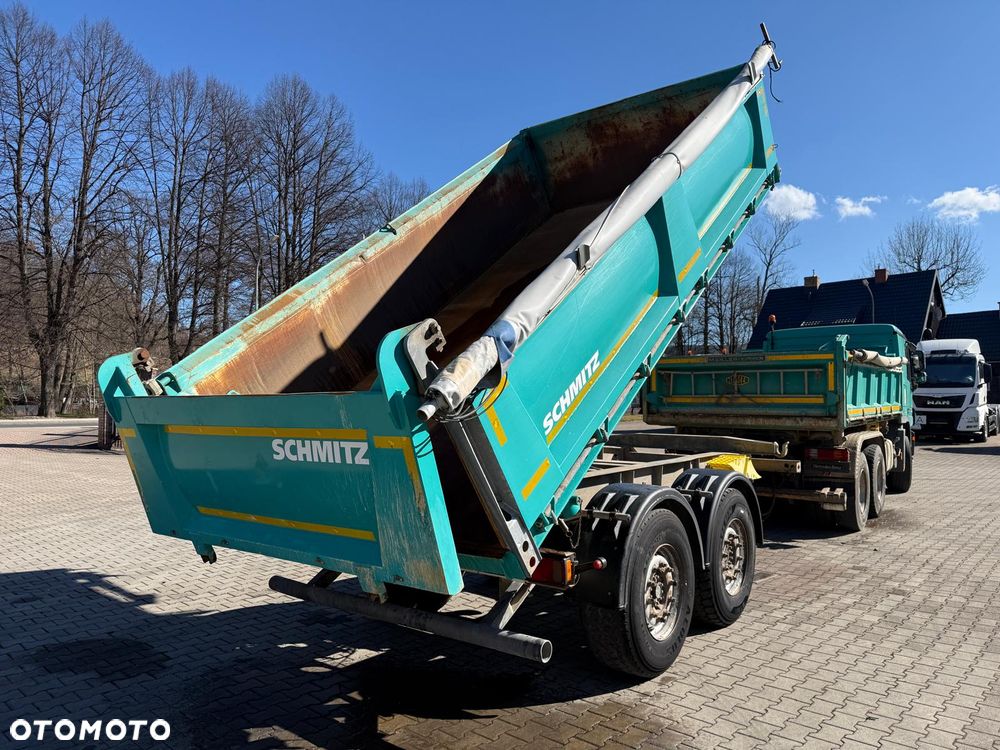 Schmitz Cargobull ZKI 18 przyczepa wywrotka tandem, plandeka, TOP! - 7