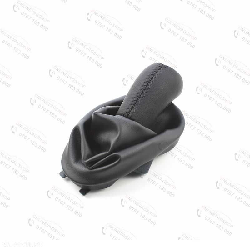 Nuca piele + manson schimbator Dacia Logan 2004-2012, Renault Clio 2 - 9
