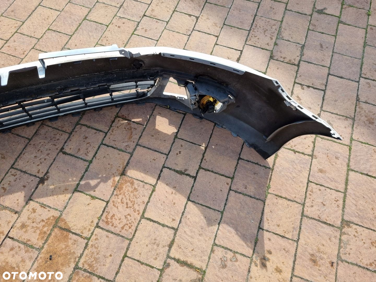 vw golf 6 VI zderzak przód bez dziur - 6