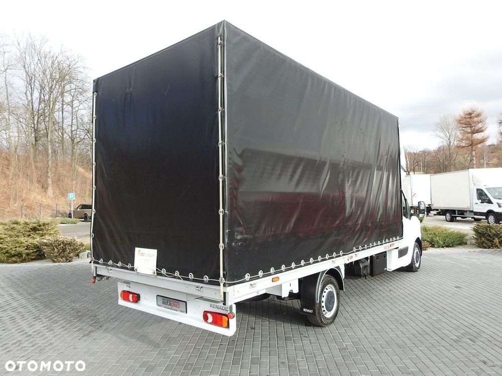 Renault MASTER PLANDEKA 10 PALET TEMPOMAT KLIMATYZACJA LEDY PNEUMATYKA  165KM - 4