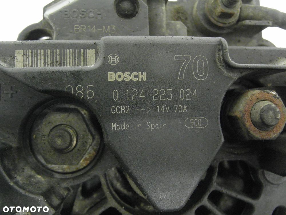 ALTERNATOR OPEL ASTRA II G 1.2 0124225024 - 2