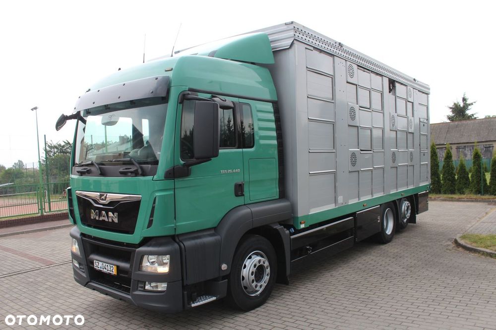 MAN TGS 26.440 DO ŻYWCA ZWIERZĄT BYDŁA Z NIEMIEC - 7