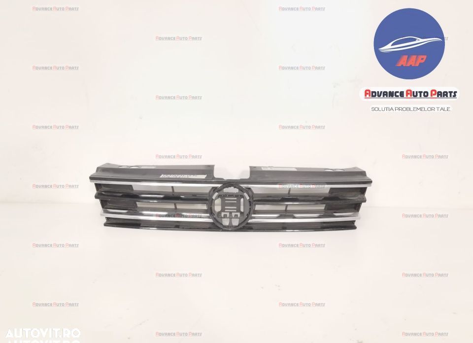 Grila centrala R-Line originala Volkswagen VW  Tiguan  2 AD1 [2016 - 2 - 1
