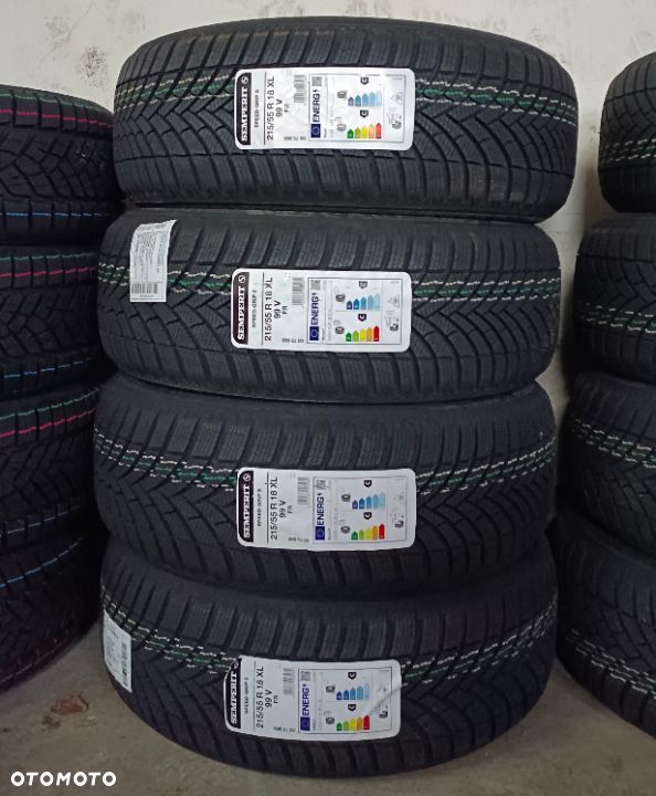 4x Opona Zimowa Semperit 215/55R18 - 1