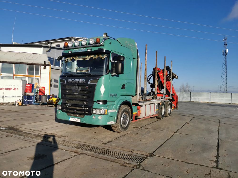 Scania R560, 6x4 do drewna, kłody, stosu, Epsilon Q150z96 - 6