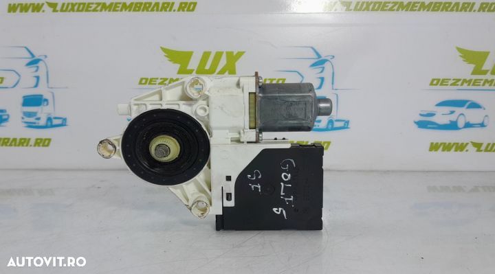 Motoras macara geam stanga fata 1k0959701m Volkswagen VW Golf 5  [din 2003 pana  2009] seria - 1