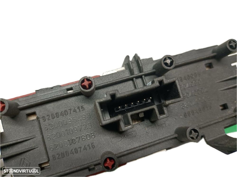 Botão De 4 Piscas Renault Megane Ii (Bm0/1_, Cm0/1_) - 3