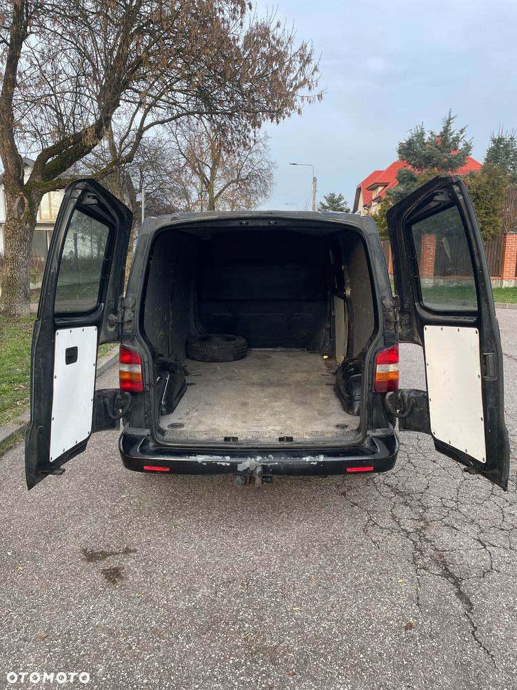 Volkswagen VW T5 2.5 131 KM long webasto klima hak 3 miejsca volkswagen transporter - 8